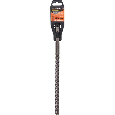 Wiertło do betonu z podwójną spiralą SDS-plus 16,0 x 410 mm Jufisto