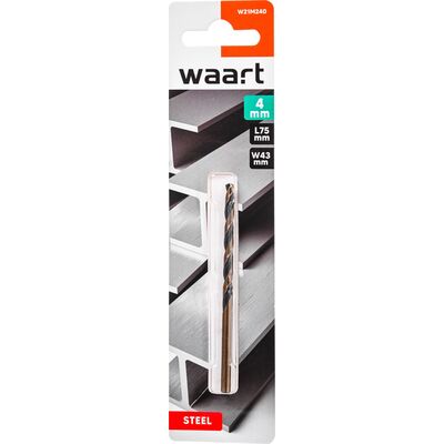 Wiertło do metalu 4,0 x 75 mm HSS-G szlifowane