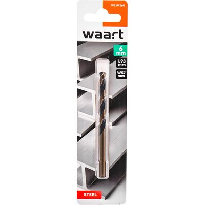 Wiertło do metalu HSS-G głęboko szlifowane 6,0 x 93 mm Jufisto