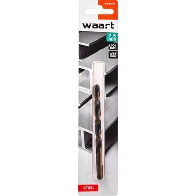 Wiertło do metalu HSS-G głęboko szlifowane 7,5 x 109 mm Jufisto