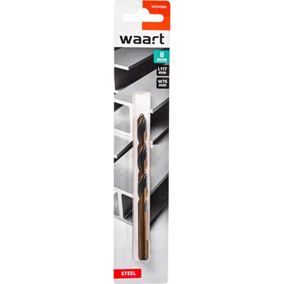 Wiertło do metalu HSS-G głęboko szlifowane 8,0 x 117 mm Jufisto
