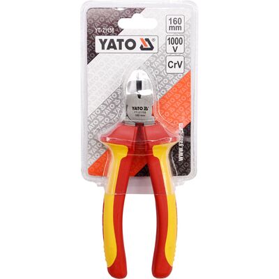 Szczypce tnące boczne 160 mm VDE