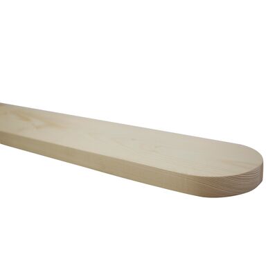Płot prosty sosna / świerk 300 g, 90 x 18 x 1000 mm
