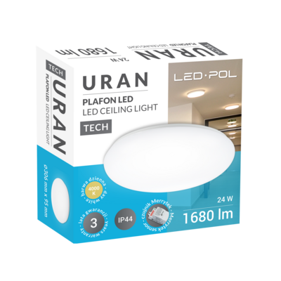 Plafon ORO-URAN-24W-DW-MIC