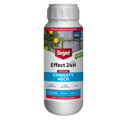 Środek chwastobójczy EFFECT24h 680EC odchwaszczanie ogrodów 500 ml
