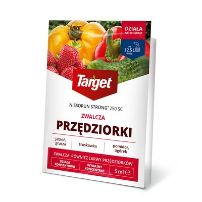 Środek szkodnikobójczy NISSORUN STRONG 250SC zwalcza przędziorki 5 ml