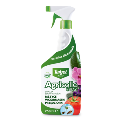 Środek szkodnikobójczy AGRICOLLE spray - mszyce, przędziorki, wciorniastki 750 ml