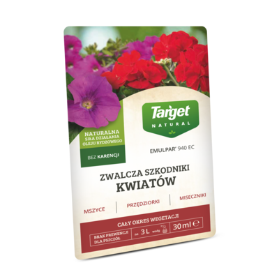 Środek szkodnikobójczy EMULPAR 940EC zwalcza szkodniki kwiatów 30 ml