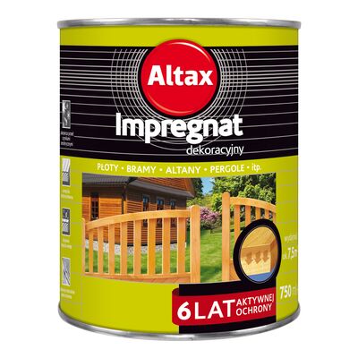 Impregnat dekoracyjny 750 ml mahoń Altax