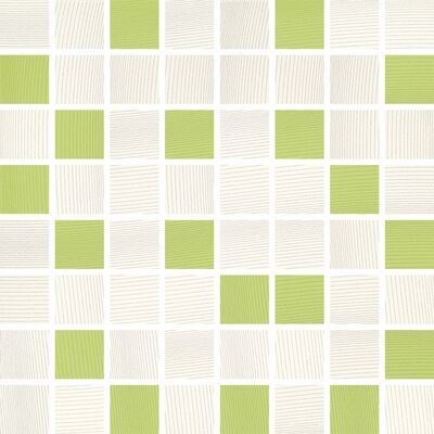 Mozaika LIRA WHITE-GREEN 25 x 25