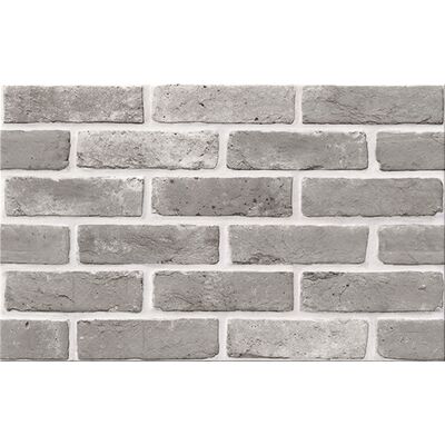 Płytka ścienna PS213 GREY STRUCTURE BRICK MAT 25 x 40