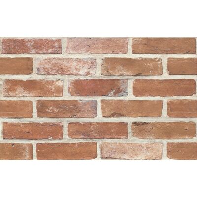 Płytka ścienna PS213 RED STRUCTURE MAT 25 x 40
