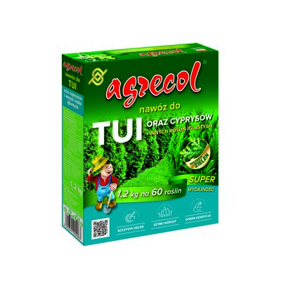 Nawóz do tui i cyprysów 1,2 kg AGRECOL