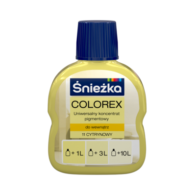 Colorex - Uniwersalny koncentrat pigmentowy 11-cytrynowy 100 ml Śnieżka