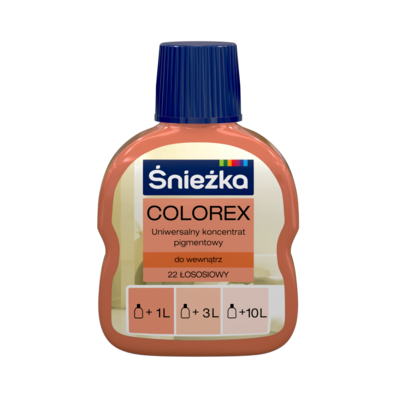 Colorex - Uniwersalny koncentrat pigmentowy 22-łososiowy 100 ml Śnieżka