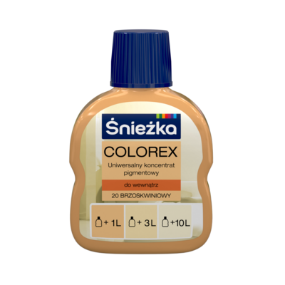 Colorex - Uniwersalny koncentrat pigmentowy 20-brzoskwiniowy 100 ml Śnieżka