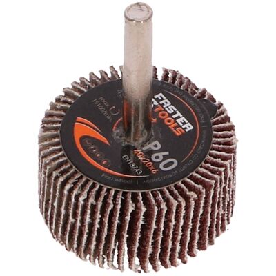 Ściernica listkowa z trzpieniem 40 x 20 mm 60 g FASTER TOOLS