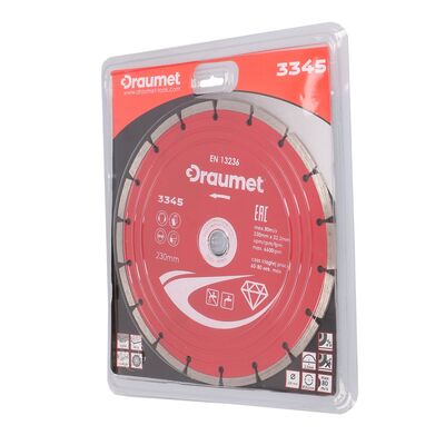 Tarcza diamentowa segmentowa 230 x 22,2 mm DRAUMET