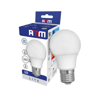 Żarówka LED AMM-LITE-E27-A55-5W-CW