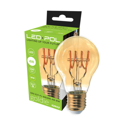 Żarówka Filament LED ORO-E27-FL-GOLDIE-4W-WW