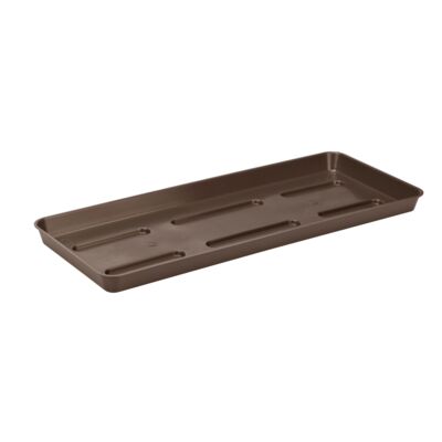 Podstawka prostokątna 21895 40 cm brązowa
