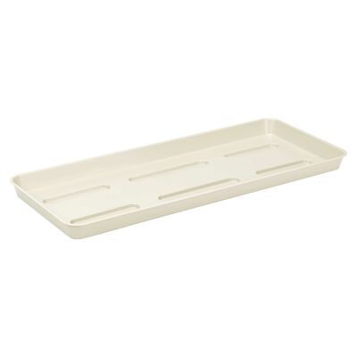 Podstawka prostokątna RATTAN 40 cm krem