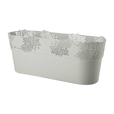 Osłonka ASTER owalna 32 cm szary