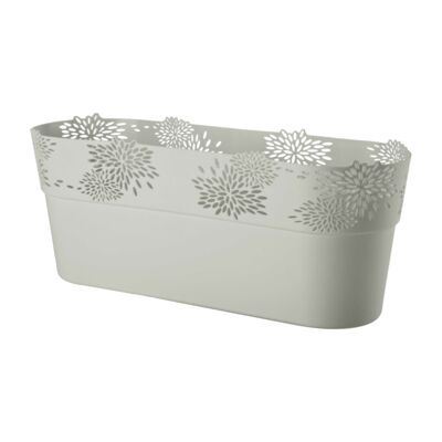 Osłonka ASTER owalna 32 cm szary