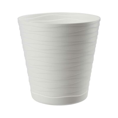Doniczka MARINA 21 cm Z/P biała