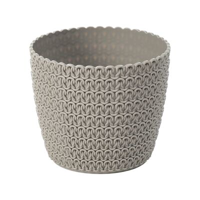 Osłonka MAGNOLIA JERSEY 26 cm szary