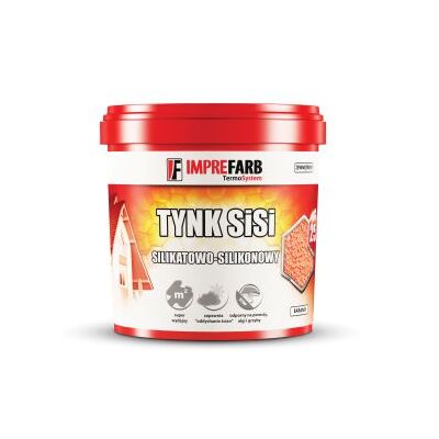 Tynk silikonowo-silikatowy SiSi 1,5 mm 15 kg Imprefarb