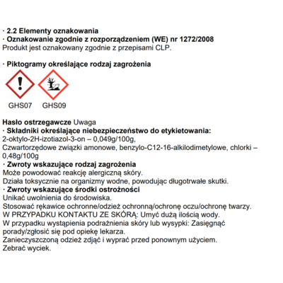 Środek grzybobójczy 5 l