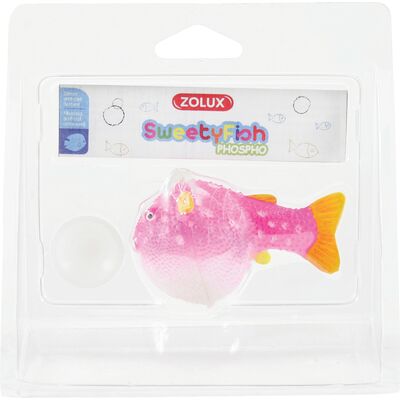 Dekoracja akwarystyczna SweetyFish Phospho Rybka Puffer różne kolory ZOLUX