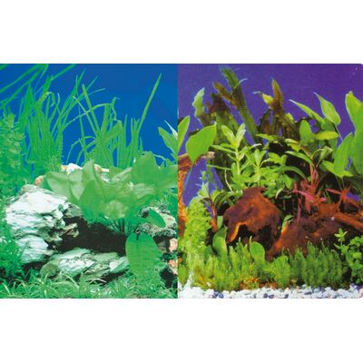 Tło akwariowe dwustronne 30 cm/25 m rośliny/rośliny HOBBY