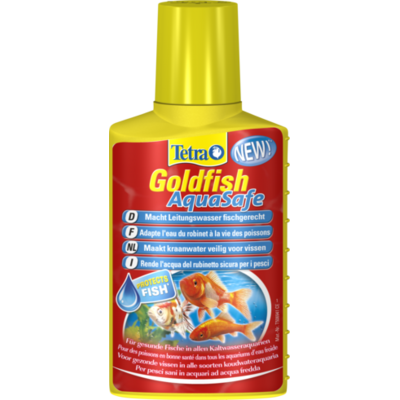 Tetra Goldfish AquaSafe 100 ml - środek do uzdatniania wody dla welonów w płynie
