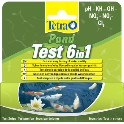 Tetra Pond Test 6in1 25 pasków