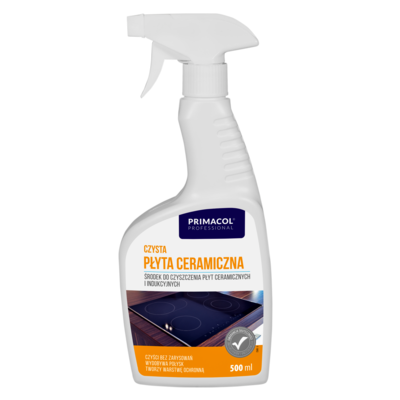 Czysta płyta ceramiczna rozpylacz 575 ml Primacol Professional