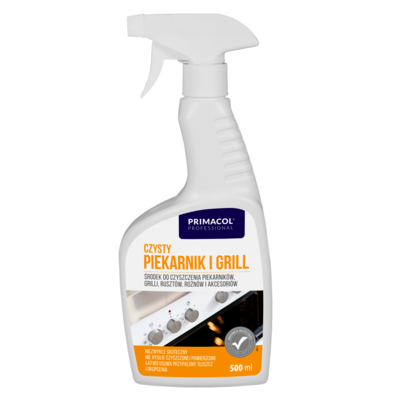 Czysty piekarnik i grill rozpylacz 500 ml Primacol Professional