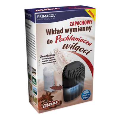 Wkład wymienny do pochłaniacza wilgoci Orient 450 g Primacol Professional