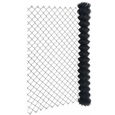 Siatka pleciona 1,5 m x 10 mb antracyt