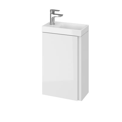 Set Moduo 40 biały dsm (szafka + umywalka)