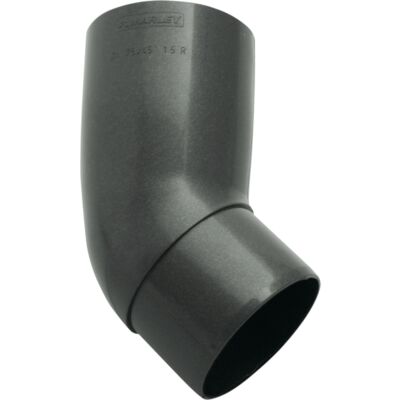 Kolanko 105, 45 grafit metaliczny Marley