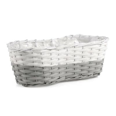 Koszyk z folią do obsadzania kwiatami 35 x 19 x 13 cm