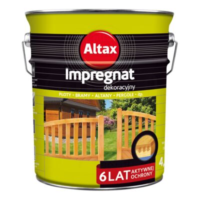 Impregnat dekoracyjny 4,5 l orzech Altax