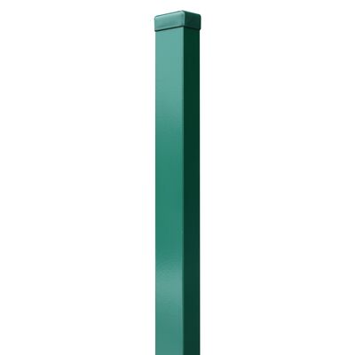 Słup ogrodzeniowy 40 x 60 x 2400 mm bez otworów ocynk + 6005 zielony
