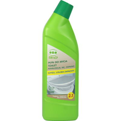 BIO płyn do mycia muszli klozetowych 2w1 750 ml ORO