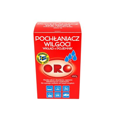 Pochłaniacz wilgoci z pojemnikiem 450 g ORO-PERFEKT