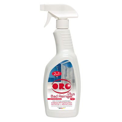Płyn do mycia łazienek, kabin prysznicowych, 2w1 750 ml ORO