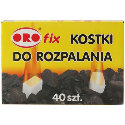 Kostki do rozpalania białe 