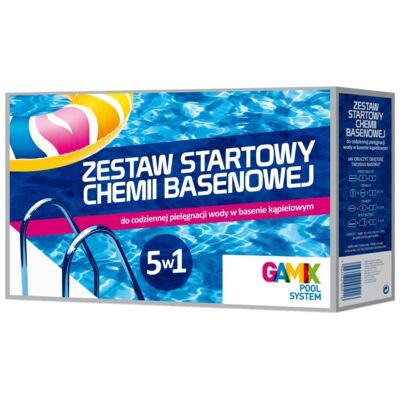 Zestaw startowy chemii basenowej GAMIX